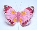 207746 Veren vlinder roze